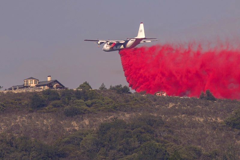 Fire Retardant Use Explodes as Worries About Water, Wildlife Risk Grow