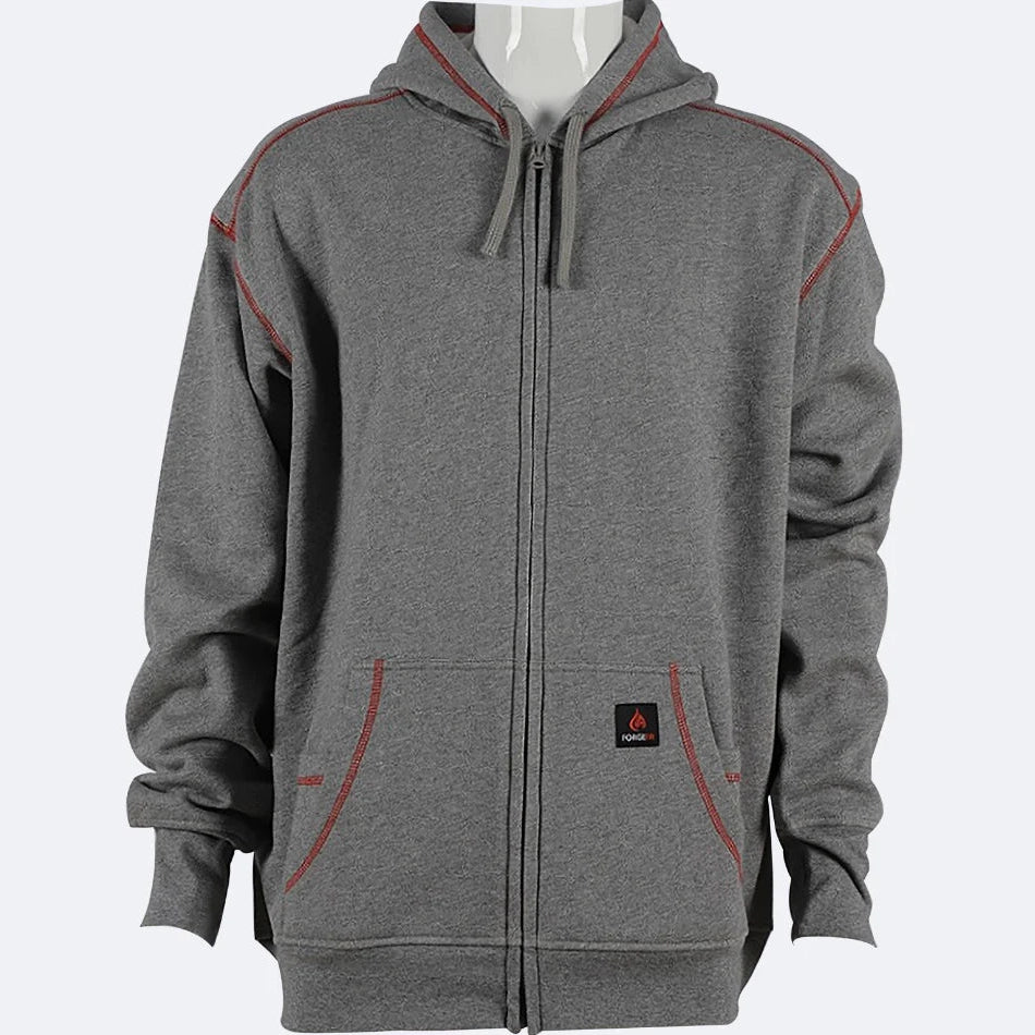 Forge FR MFRFPTH-001 Hoodie With Zipper - Grey