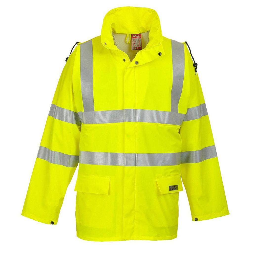Portwest FR41 - Sealtex Flame Hi-Vis Jacket - Hi-vis Yellow