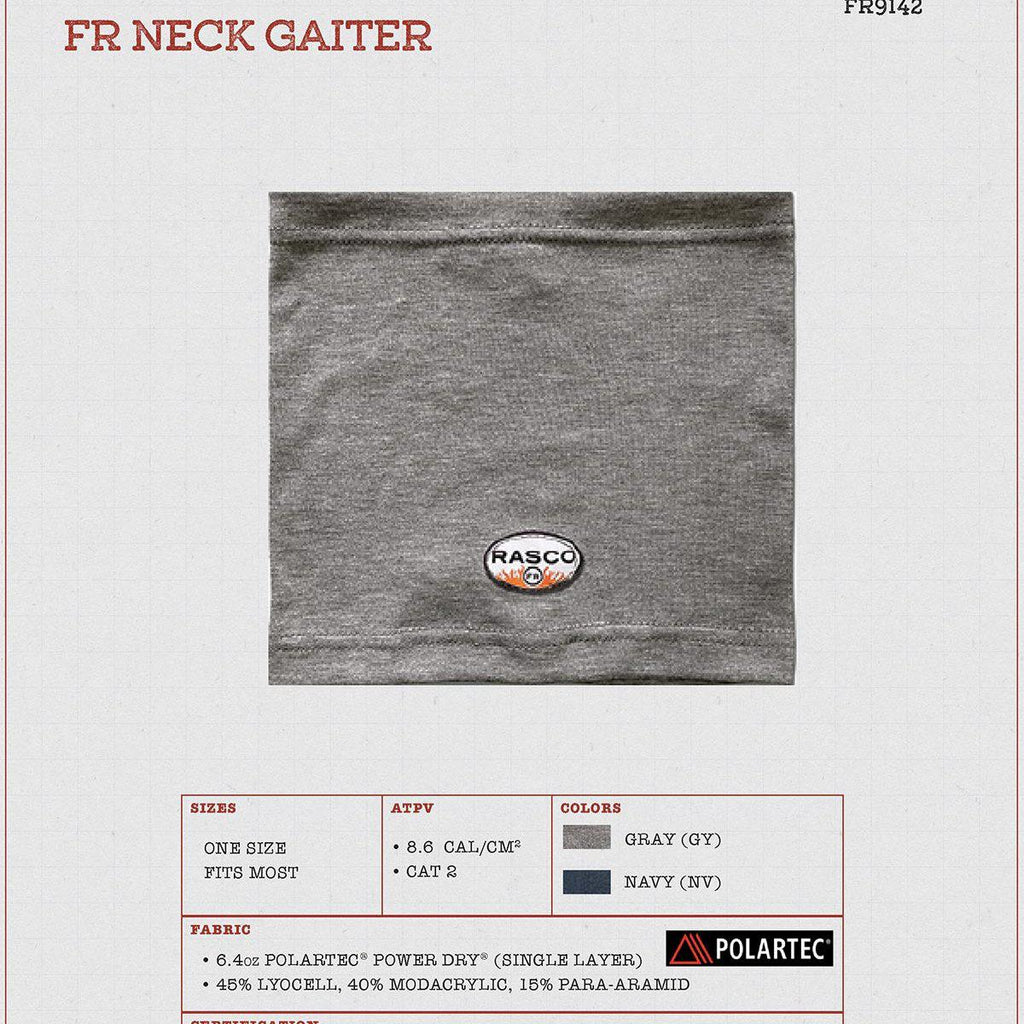 Rasco FR FR9142 POLARTEC Knit Neck Gaiter