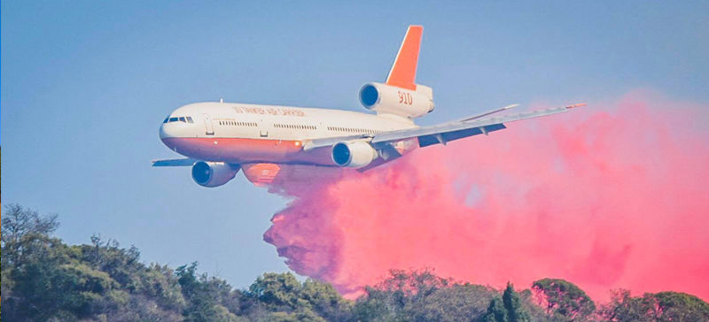 What's that red stuff coming down from the sky?