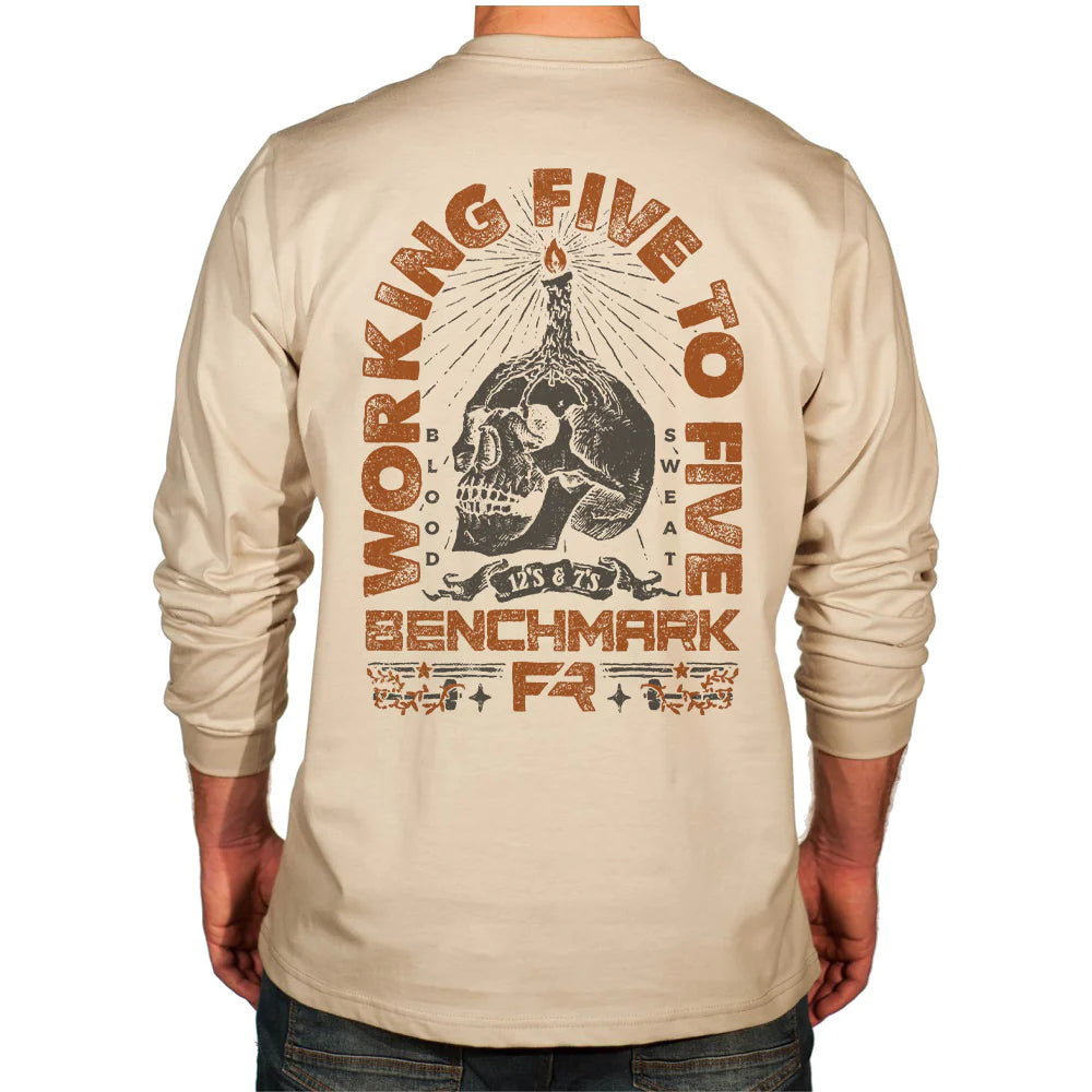 Benchmark 3118FR-5TO5 5 to 5 FR T-Shirt-Fire Retardant Shirts.com