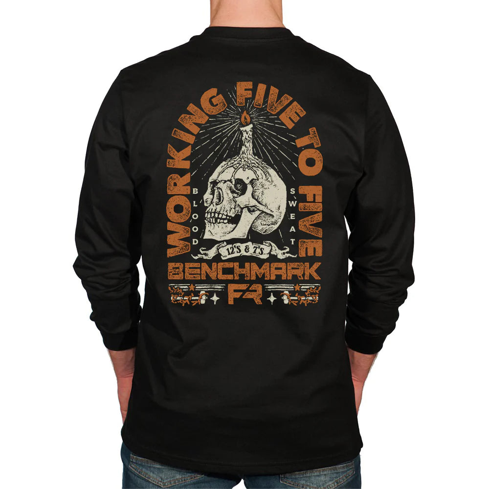 Benchmark 3118FR-5TO5 5 to 5 FR T-Shirt-Fire Retardant Shirts.com