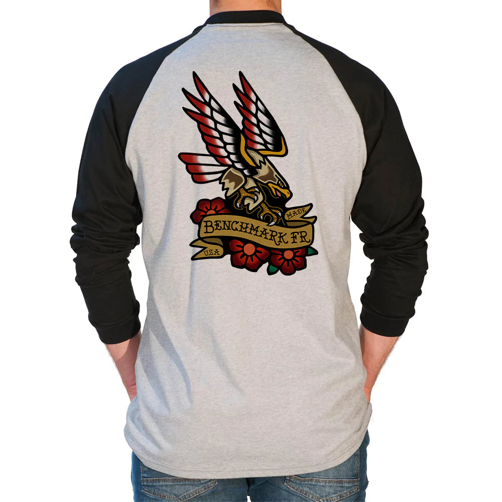 Benchmark 3118FR-EAGTAT Eagle Tattoo FR T-Shirt-Fire Retardant Shirts.com