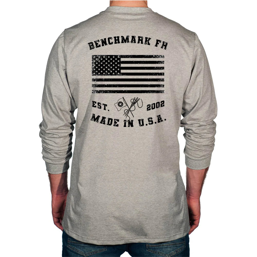 Benchmark 3118FR-FLAGSHIPUSA Flagship USA FR T-Shirt-Fire Retardant Shirts.com