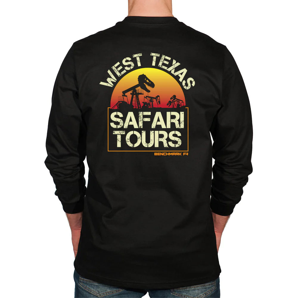 Benchmark 3118FR-SAFARI West Texas Safari FR T-Shirt-Fire Retardant Shirts.com