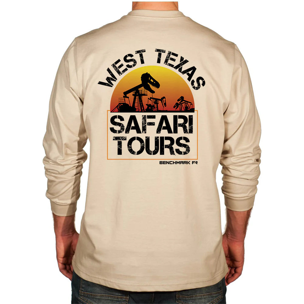 Benchmark 3118FR-SAFARI West Texas Safari FR T-Shirt-Fire Retardant Shirts.com