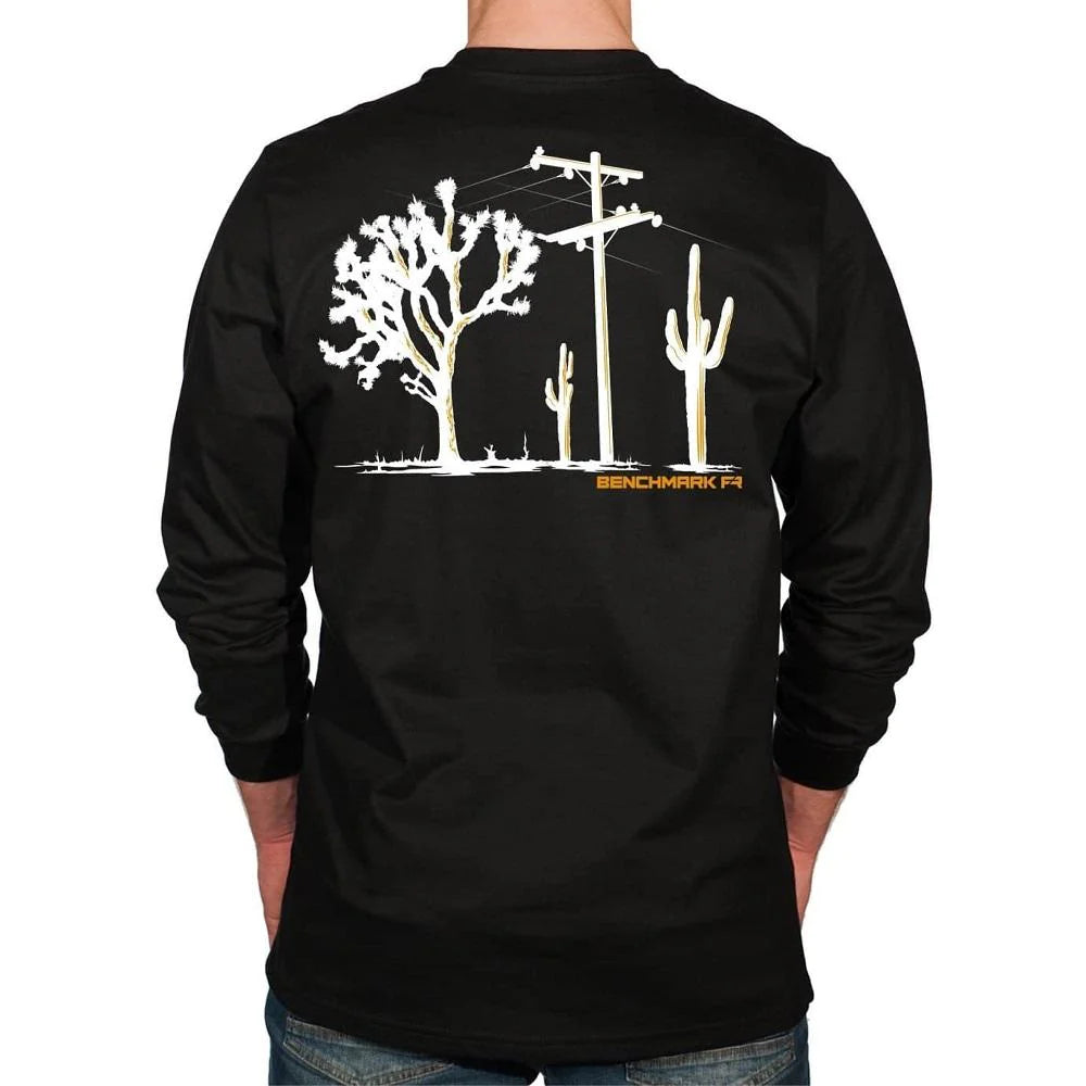 Benchmark FR 3118FR-CACTUS American Desert FR T-Shirt-Fire Retardant Shirts.com