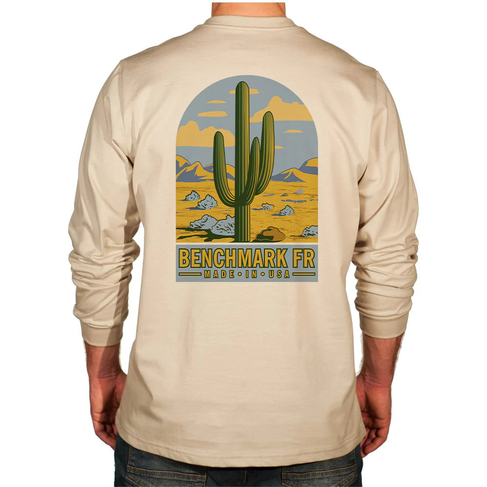Benchmark FR 3118FR-SAGUARO Saguaro FR T-Shirt-Fire Retardant Shirts.com