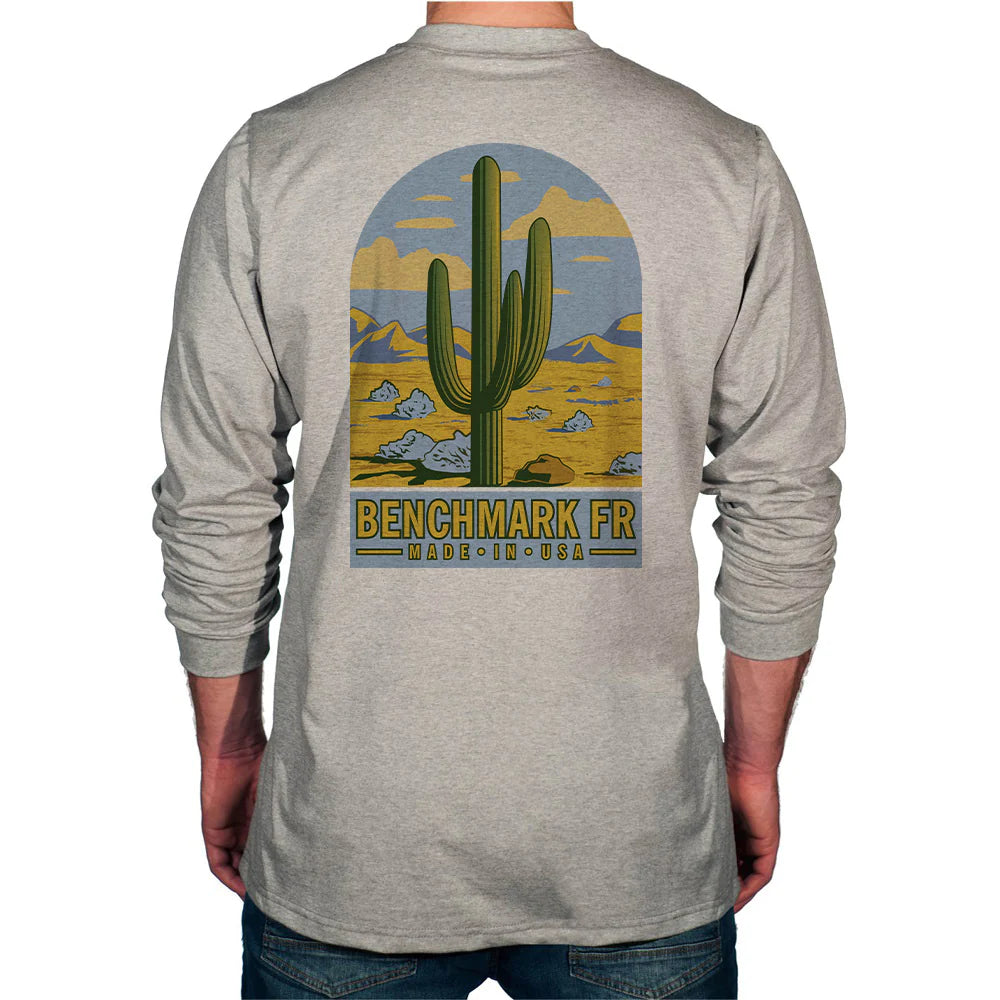 Benchmark FR 3118FR-SAGUARO Saguaro FR T-Shirt-Fire Retardant Shirts.com