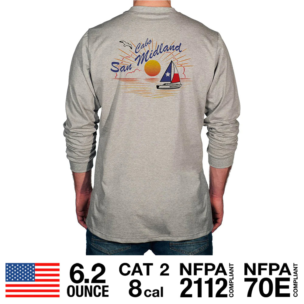 Benchmark 3118FRB-CUSTOM Cabo San Midland FR T-Shirt