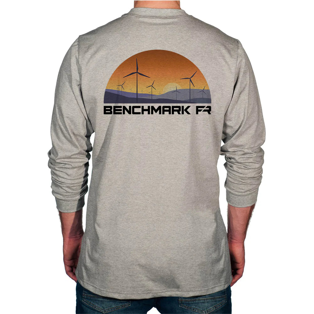 Benchmark 3118FRB-WINDFARM Wind Farm FR T-Shirt