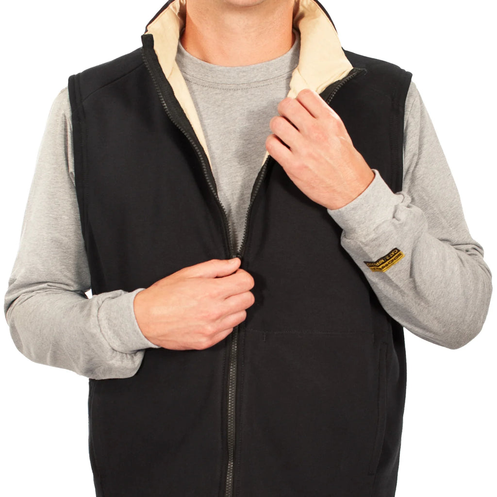 Benchmark FR 3060FRBK Black Sheep Soft Lined FR Vest