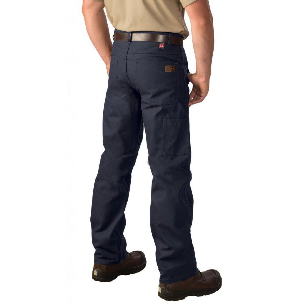 BIG BILL WORK PANTS, REGULAR FIT, ZIPPER FLY, NAVY, WAIST 38 IN/INSEAM 32  IN, TWILL/POLYESTER/COTTON - Work Pants, Overalls & Shorts -  CTI1947-32L38W-NY