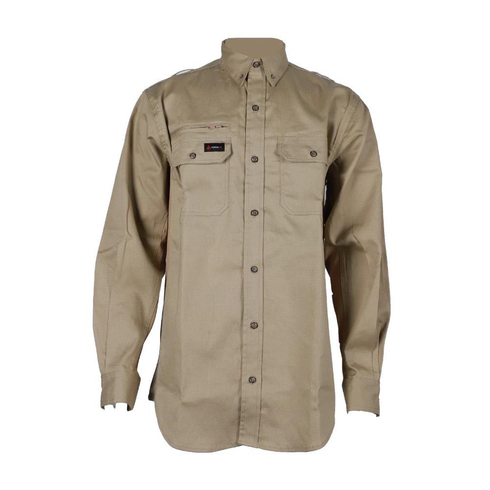 Forge FR MFR-607 Ripstop Vent Shirt-Fire Retardant Shirts.com