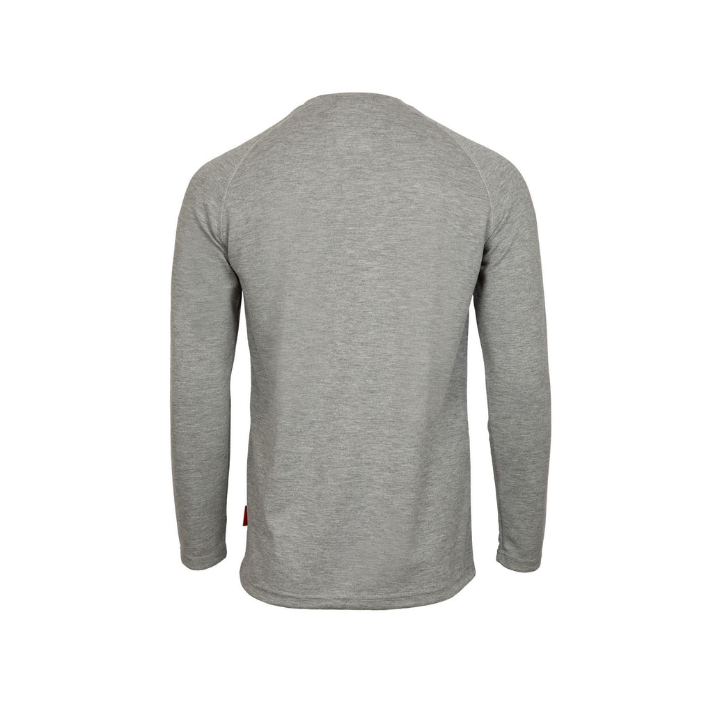 LAPCO FR FRT-RHP GRY Black-Gray 6oz. Henley Tees-Fire Retardant Shirts.com