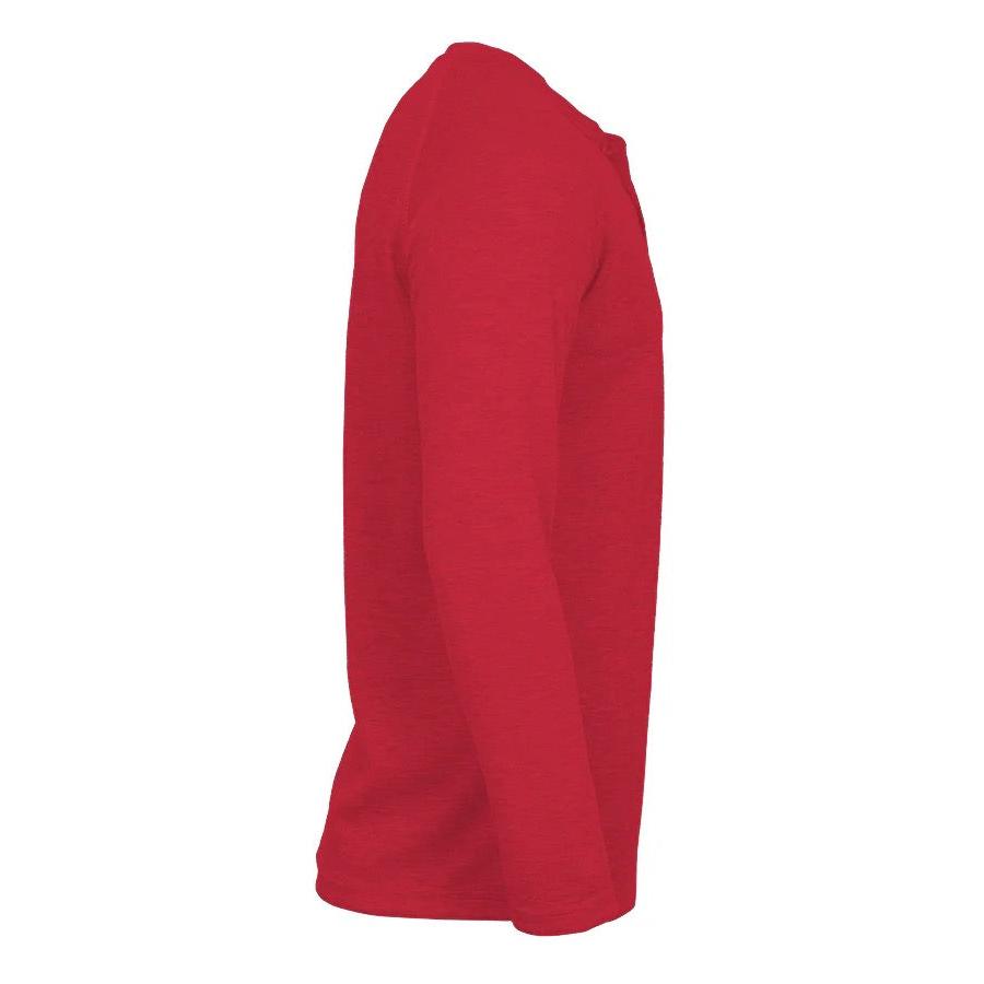 LAPCO FR FRT-RHP RED Red 6oz. Henley Tees-Fire Retardant Shirts.com