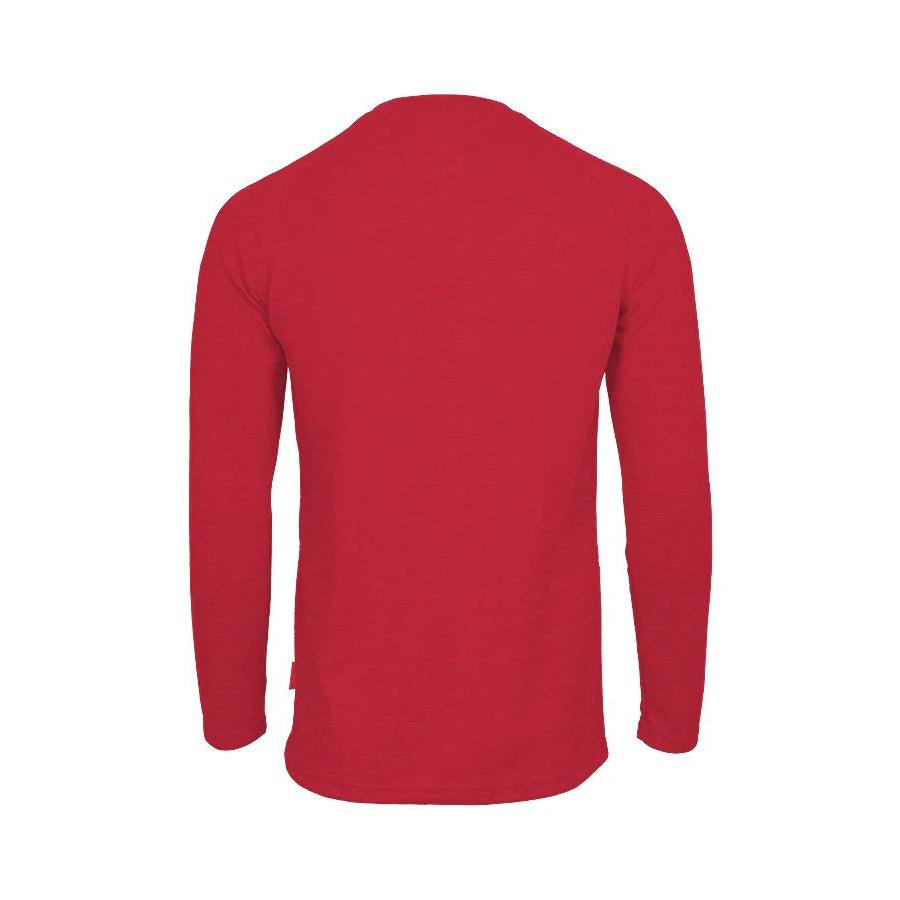 LAPCO FR FRT-RHP RED Red 6oz. Henley Tees-Fire Retardant Shirts.com