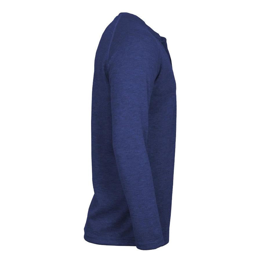 LAPCO FR FRT-RHP ROY Royal Blue 6oz. Henley Tees-Fire Retardant Shirts.com