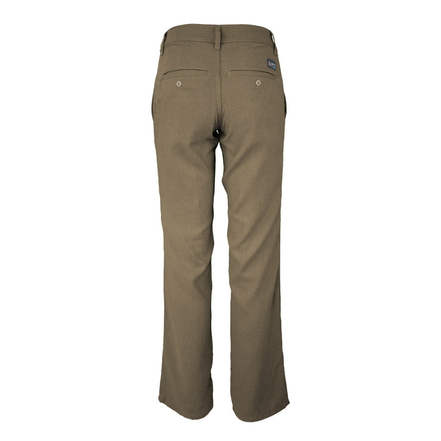 LAPCO FR L-PTCFR5KH Khaki 5oz. Ladies FR Uniform Pants-Fire Retardant Shirts.com