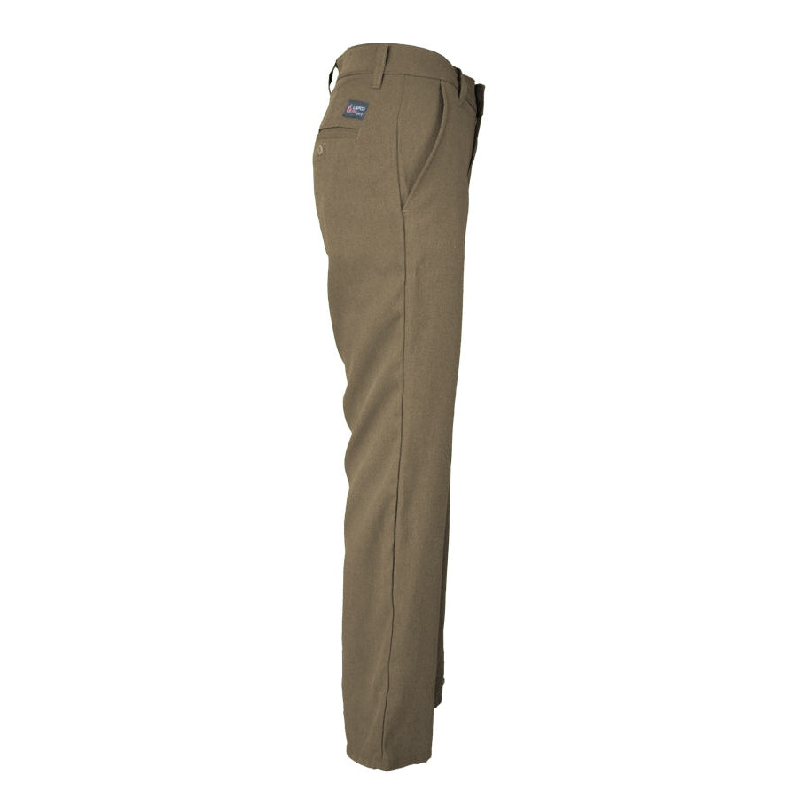 LAPCO FR L-PTCFR5KH Khaki 5oz. Ladies FR Uniform Pants-Fire Retardant Shirts.com