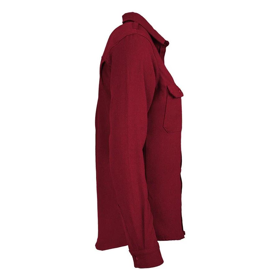 LAPCO FR L-TCS5RE Ladies Red Uniform Shirt-Fire Retardant Shirts.com