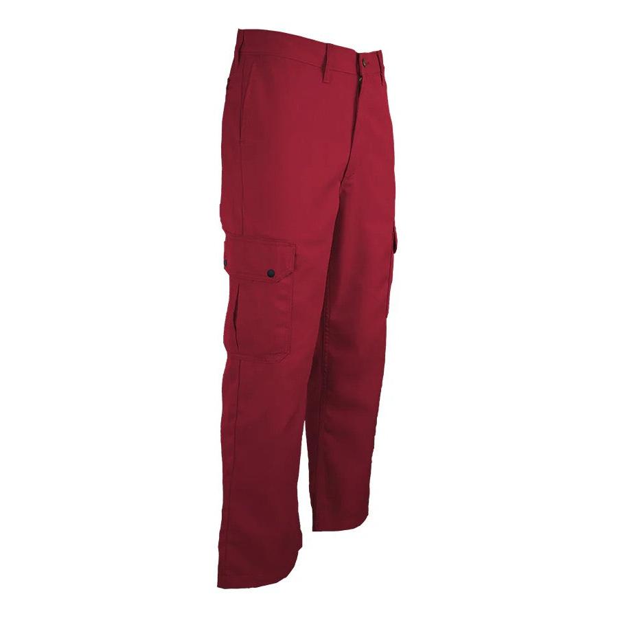 LAPCO FR P-TCCP5RE Red Cargo Uniform Pants 5oz. TecaSafe One® Inherent-Fire Retardant Shirts.com
