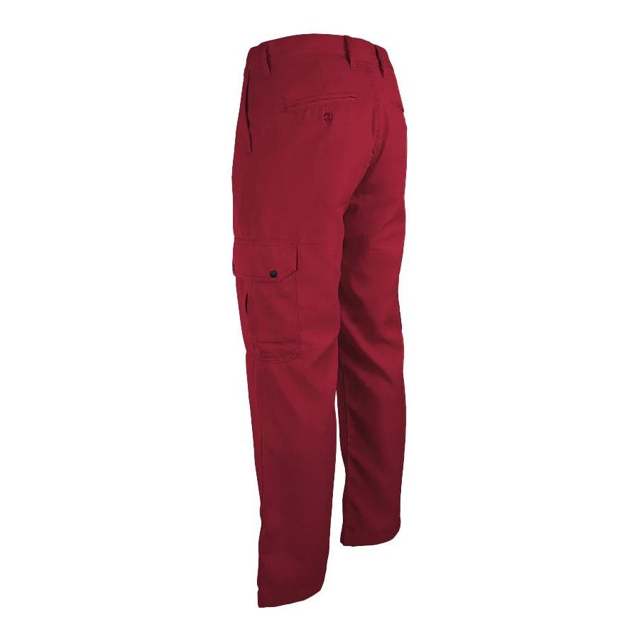LAPCO FR P-TCCP5RE Red Cargo Uniform Pants 5oz. TecaSafe One® Inherent-Fire Retardant Shirts.com