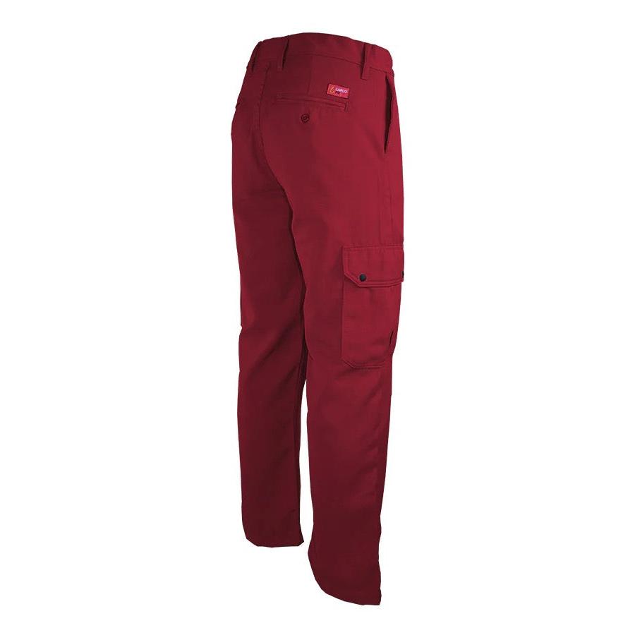 LAPCO FR P-TCCP5RE Red Cargo Uniform Pants 5oz. TecaSafe One® Inherent-Fire Retardant Shirts.com