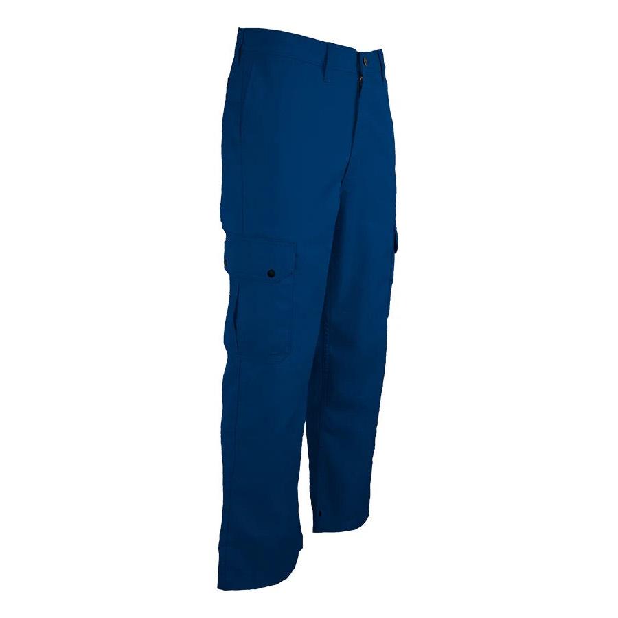 LAPCO FR P-TCCP5RO Royal Blue Cargo Uniform Pants 5oz. TecaSafe One® Inherent-Fire Retardant Shirts.com