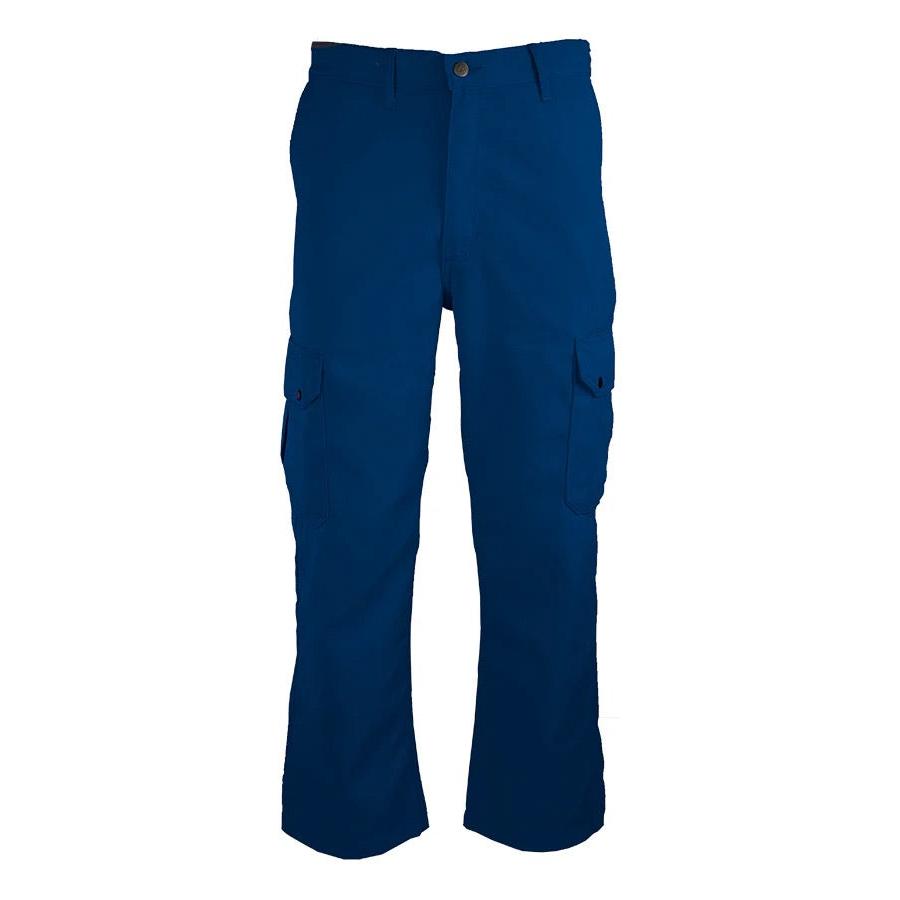 LAPCO FR P-TCCP5RO Royal Blue Cargo Uniform Pants 5oz. TecaSafe One® Inherent-Fire Retardant Shirts.com