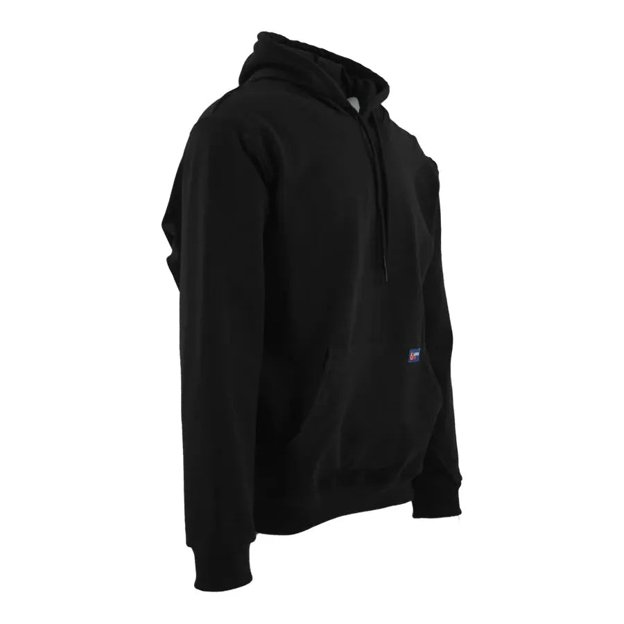 LAPCO FR SWHFR14BK Black 12oz. FR Hoodie Sweatshirt-Fire Retardant Shirts.com