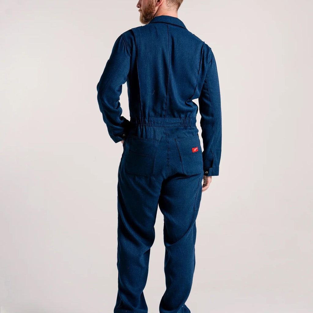 LAPCO FR TCCF5GY Gray 5oz. FR Deluxe 2.0 Coverall-Fire Retardant Shirts.com