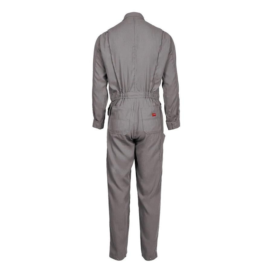 LAPCO FR TCCF5GY Gray 5oz. FR Deluxe 2.0 Coverall-Fire Retardant Shirts.com