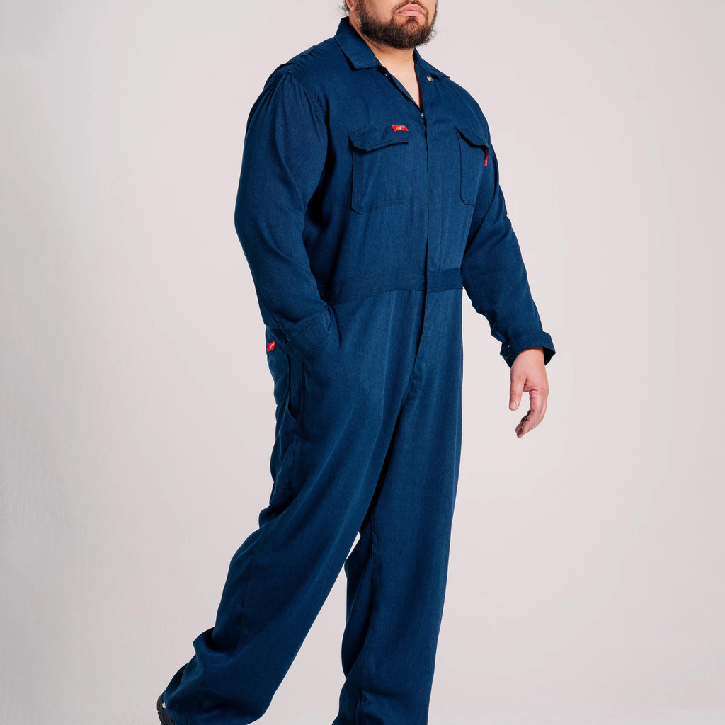 LAPCO FR TCCF5GY Gray 5oz. FR Deluxe 2.0 Coverall-Fire Retardant Shirts.com