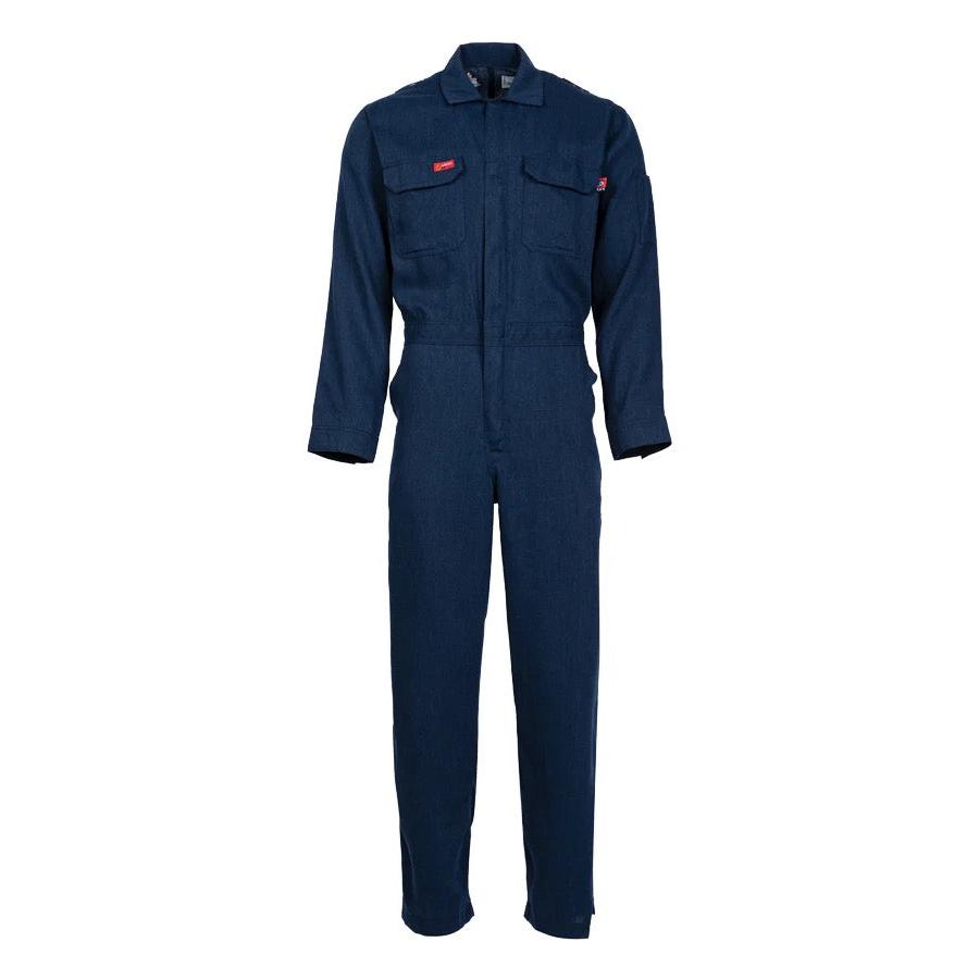 LAPCO FR TCCF5GY Gray 5oz. FR Deluxe 2.0 Coverall-Fire Retardant Shirts.com