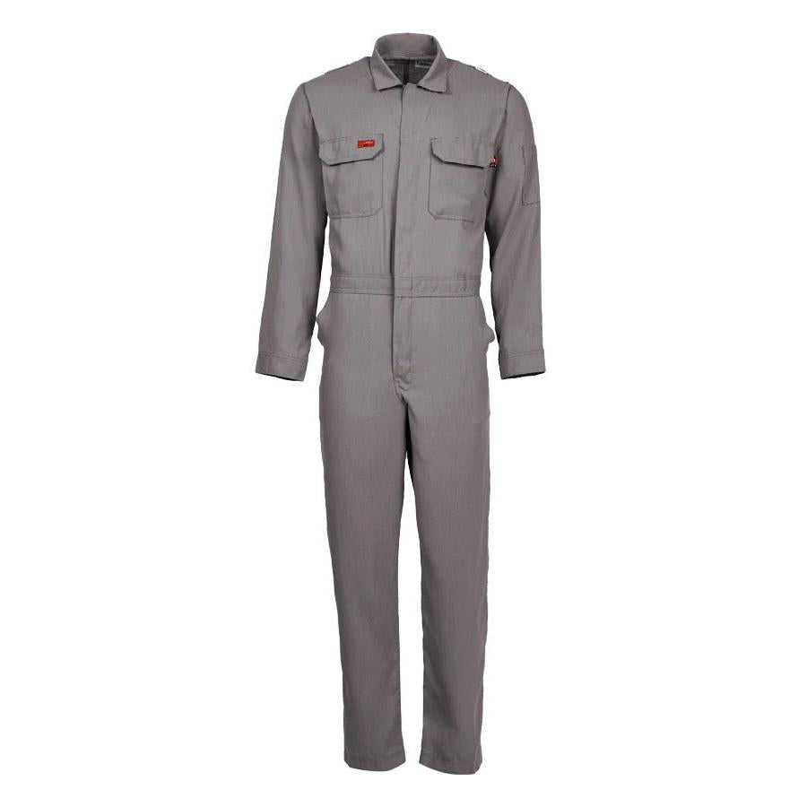 LAPCO FR TCCF5GY Gray 5oz. FR Deluxe 2.0 Coverall-Fire Retardant Shirts.com