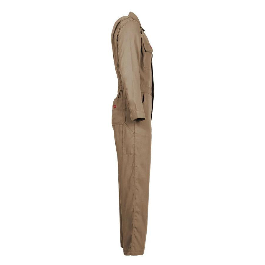 LAPCO FR TCCF5KH Khaki 5oz. FR Deluxe 2.0 Coverall-Fire Retardant Shirts.com