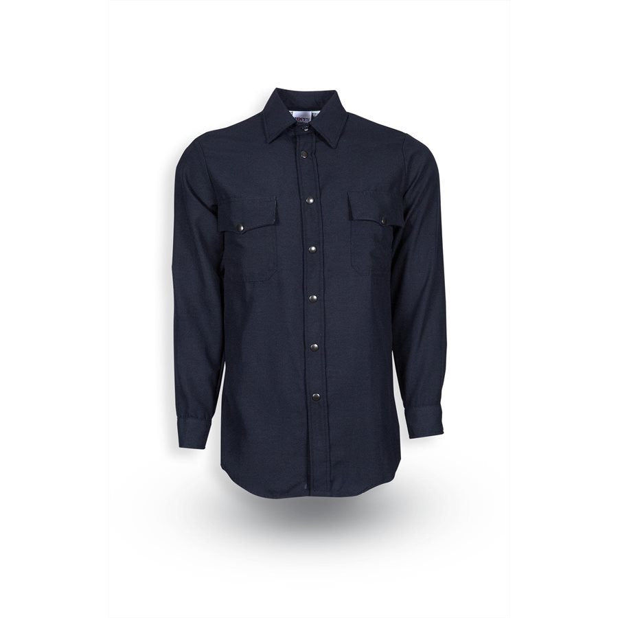 Pinnacle Textile SH15 NOMEX® Long Sleeve Snap-Front Shirt-Fire Retardant Shirts.com