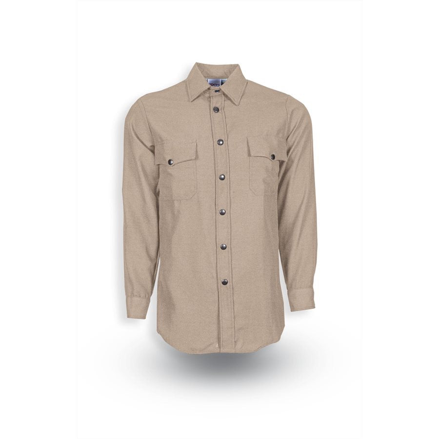 Pinnacle Textile SH15 NOMEX® Long Sleeve Snap-Front Shirt-Fire Retardant Shirts.com