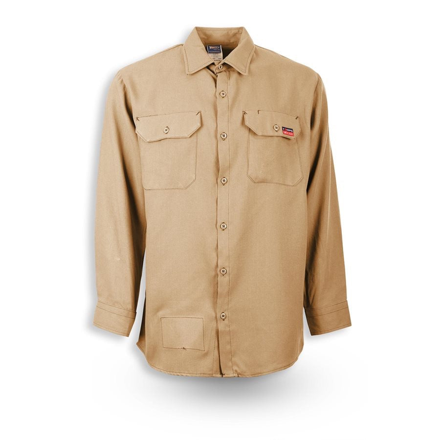 Pinnacle Textile SH56 TecaSafe® One Long Sleeve Button Front Shirt-Fire Retardant Shirts.com