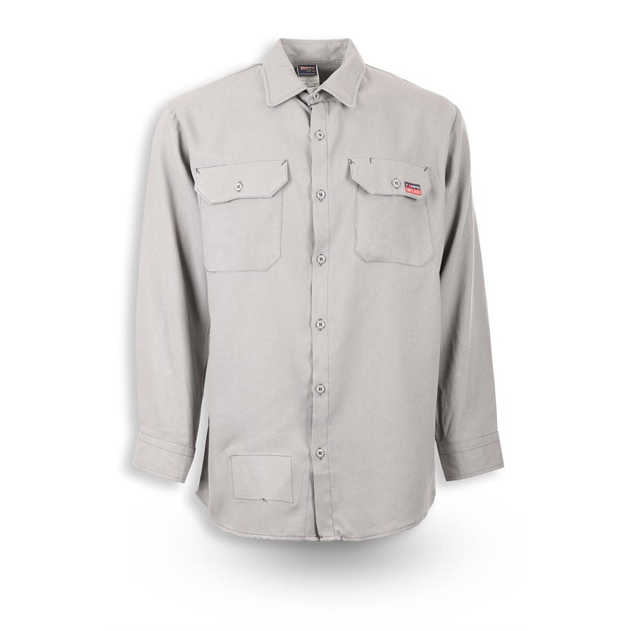 Pinnacle Textile SH56 TecaSafe® One Long Sleeve Button Front Shirt-Fire Retardant Shirts.com