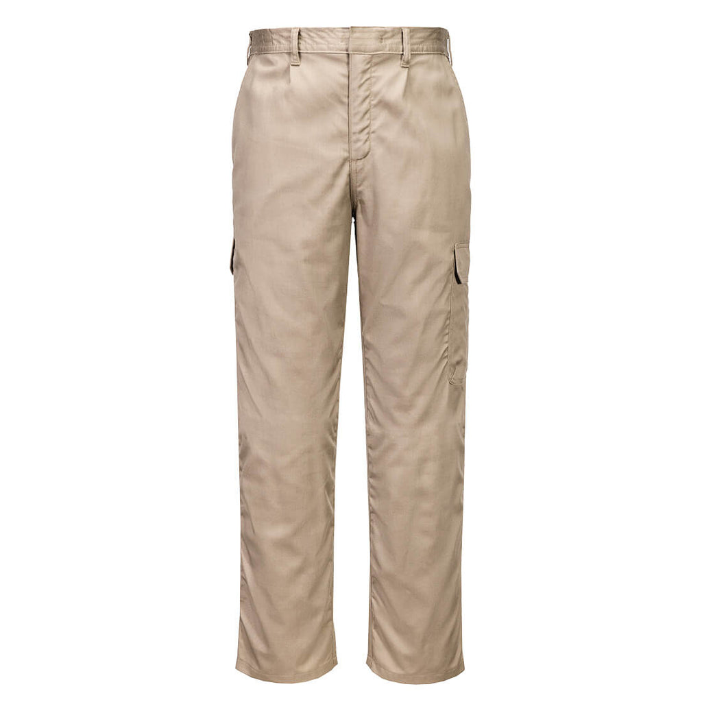 Portwest FR FR421 - Bizflame 88/12 FR Pants Khaki-Fire Retardant Shirts.com