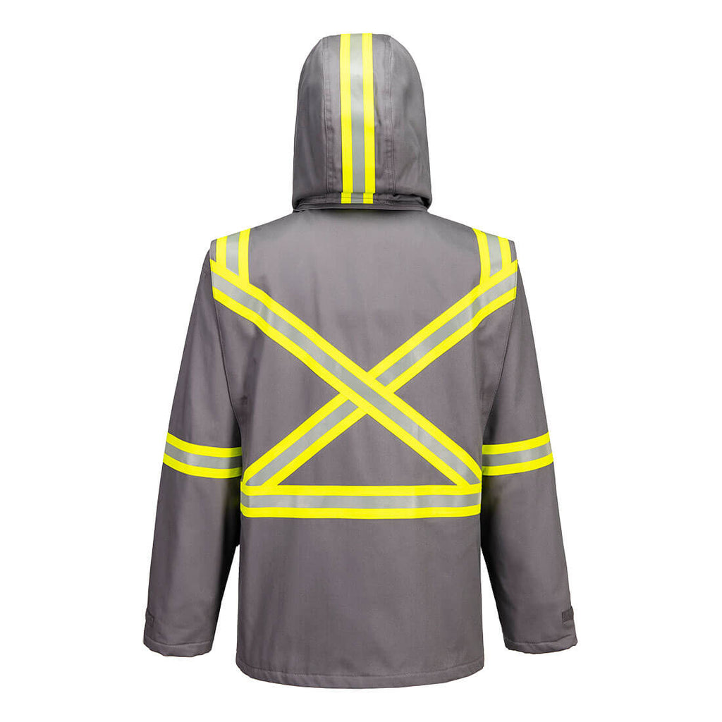 Portwest FR FR610 - Bizflame Work Insulated FR Parka-Fire Retardant Shirts.com