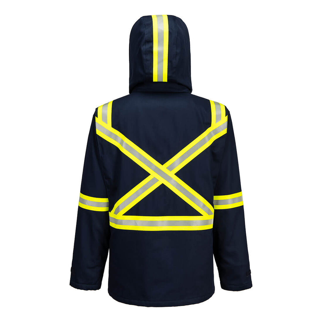 Portwest FR FR610 - Bizflame Work Insulated FR Parka-Fire Retardant Shirts.com
