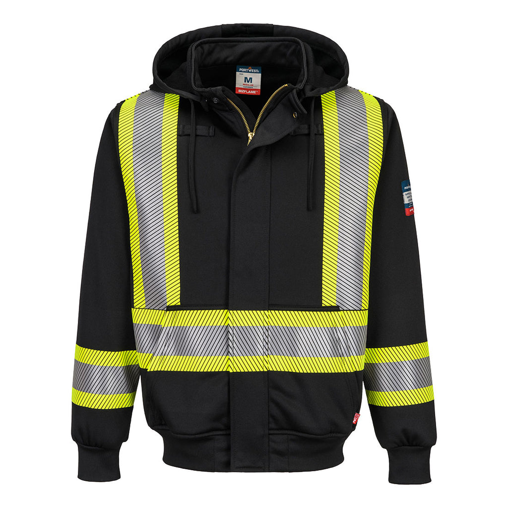 Portwest FR747 - Bizflame Knit 4" X Back FR Hoodie-Fire Retardant Shirts.com