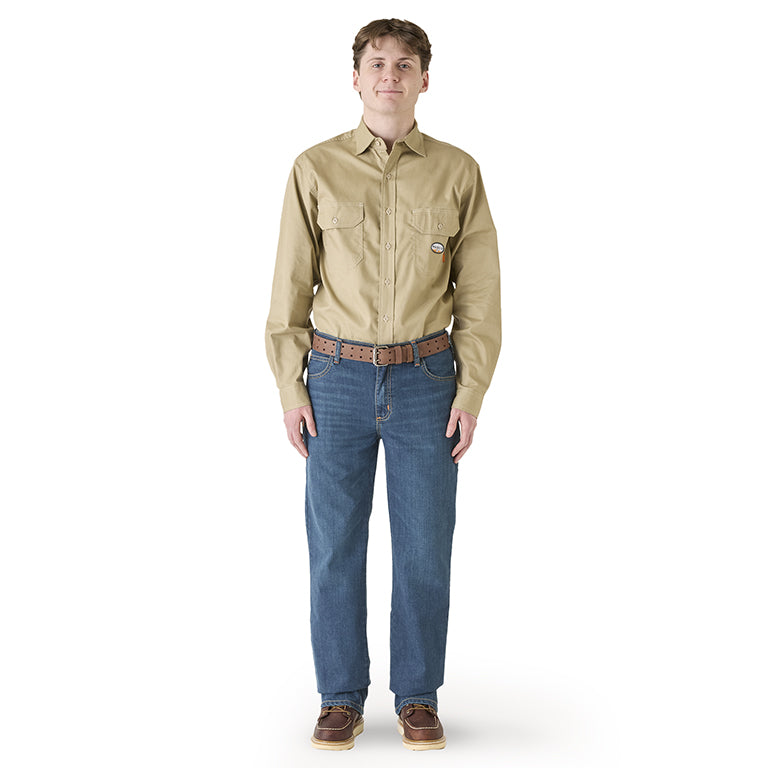 FR Uniform Shirt Khaki / 3XLT