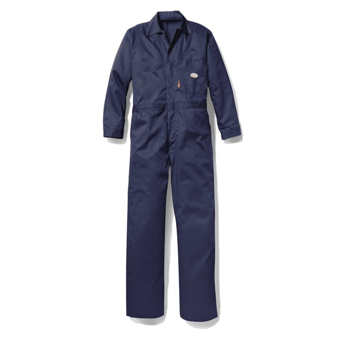 Rasco FR FR6406NV 88/12 Insulated Navy Coverall-Fire Retardant Shirts.com