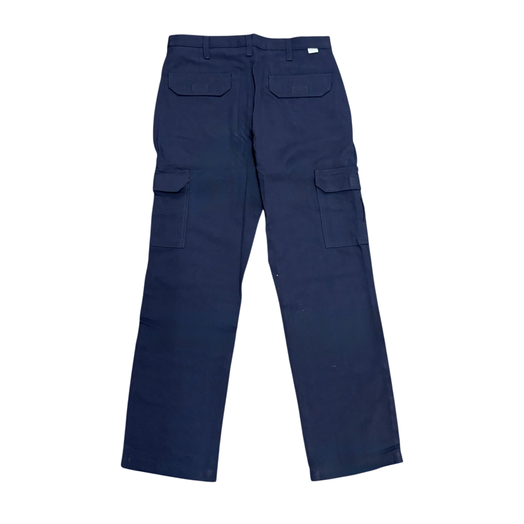 Rasco FR FR9045NV DH Canvas Navy Cargo Pants-Fire Retardant Shirts.com