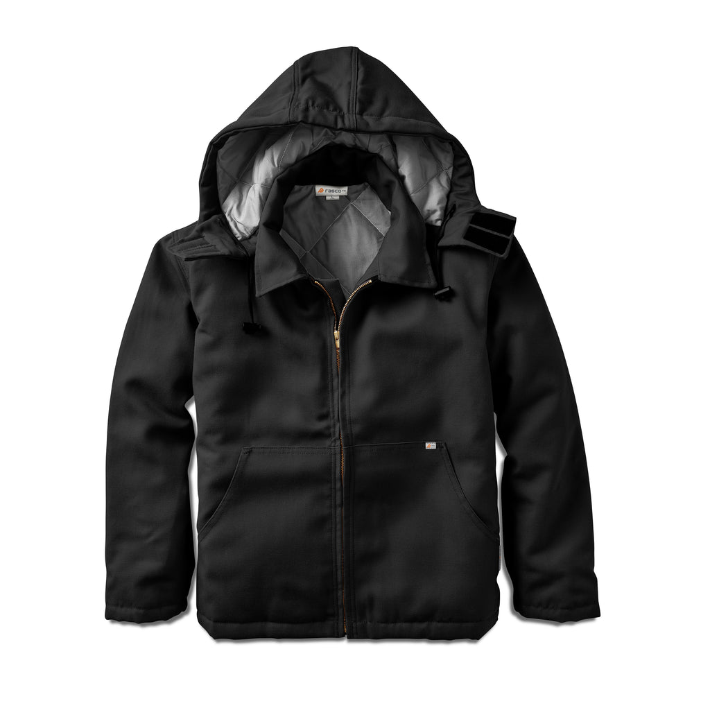 Rasco FR FR3507BK Black Duck Hooded Jacket